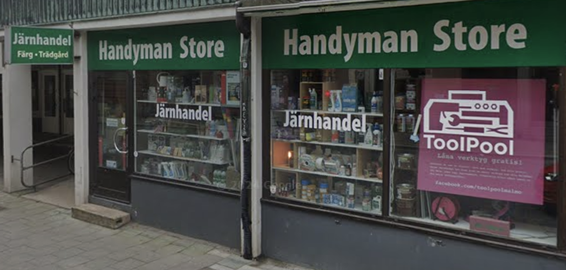 järnhandeln utifrån